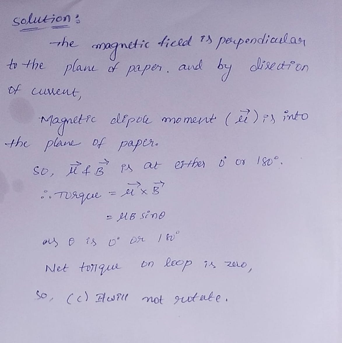 Physics homework question answer, step 1, image 1